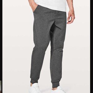 Lululemon | Men's Heathered Black Intent Jogger Size Medium